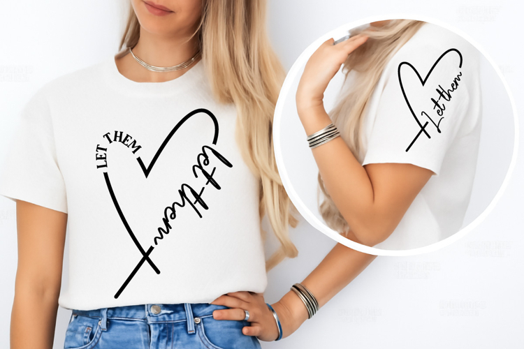 Let them SVG | Inspirational | Front and Back SVG