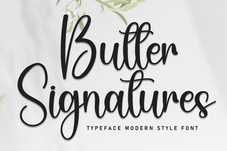 Butter Signatures example image 1