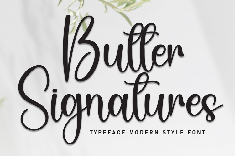 Butter Signatures