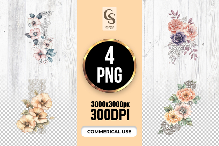 Flower Bouquet Clipart Image 10