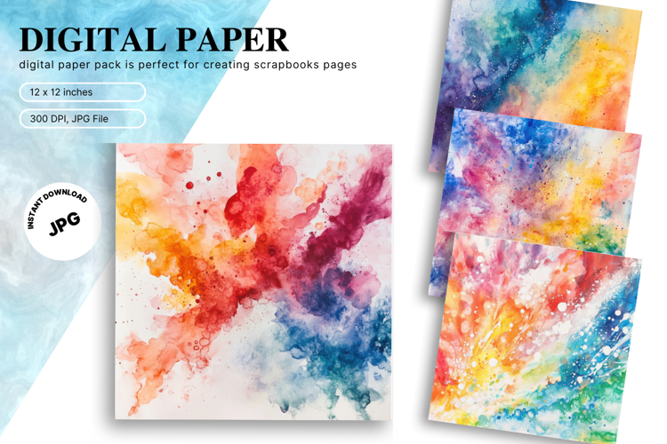 Watercolor Paint Clipart Image 15