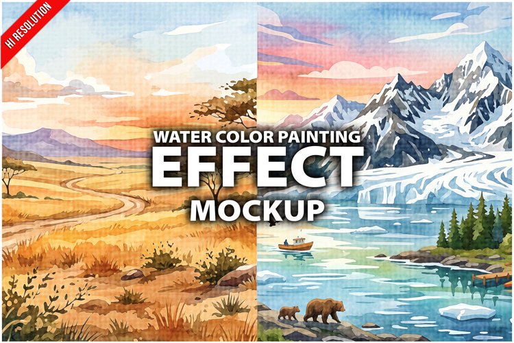 Watercolor Painting Effect