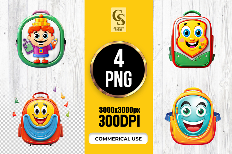 School Bag Clipart Image 19