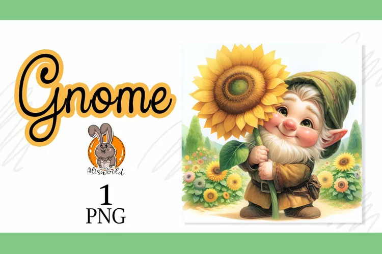 Gnome sunflower