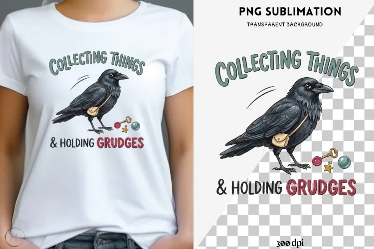 Funny Animal quote png design for T-shirts