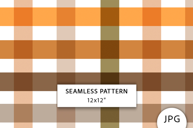 Plaid Seamless Pattern, Digital Paper