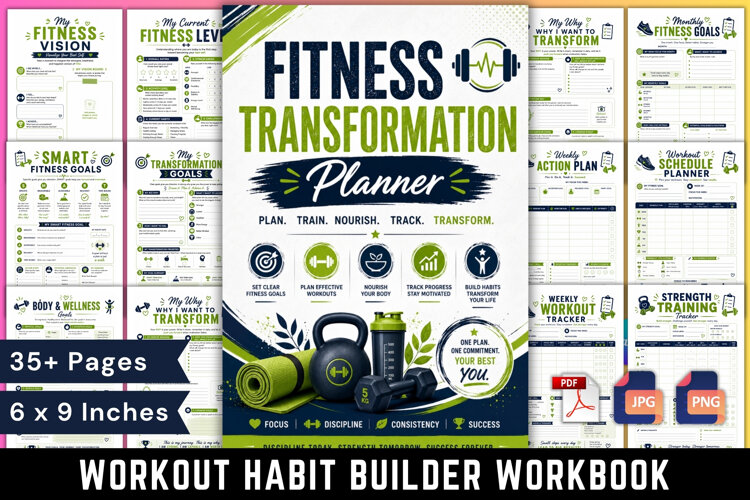 Fitness Transformation Planner example image 1