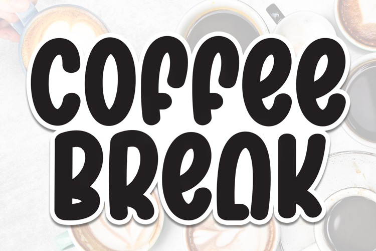 Coffee Font Image 11