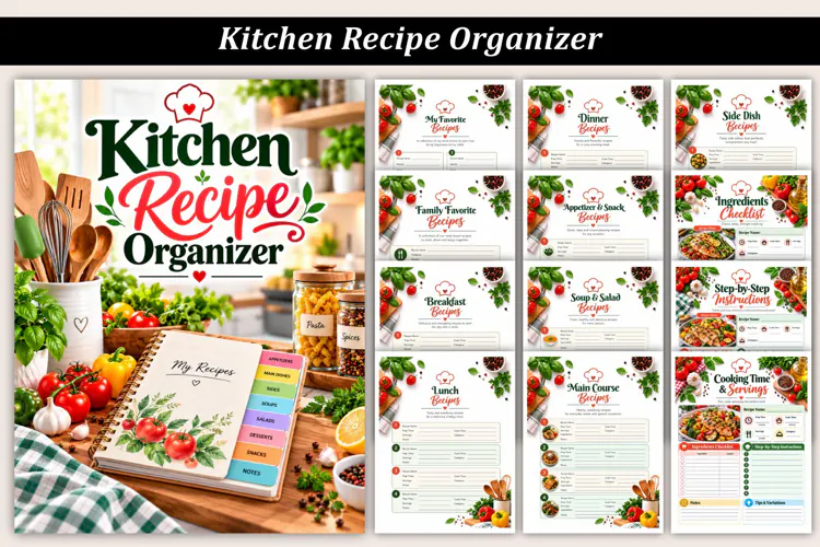 Kitchen Recipe Organizer