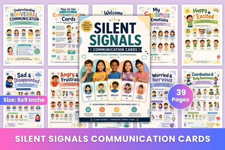 Silent Signals Communication Cards example image 1