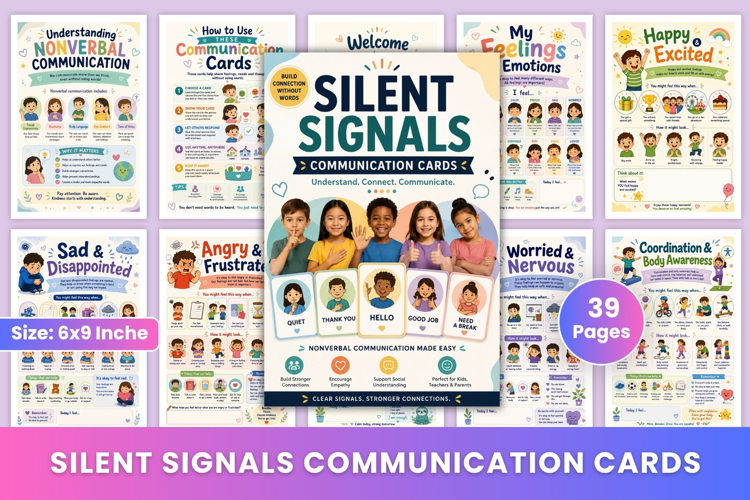 Silent Signals Communication Cards