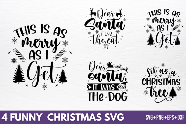 Funny Christmas Svg Image 13