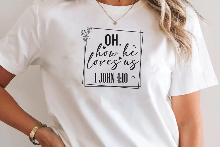 Boho Christian Quotes PNG T-Shirt Design