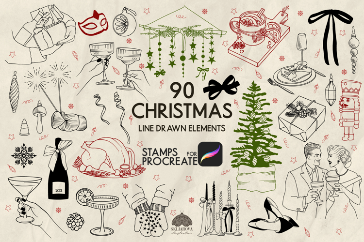 Christmas Doodle Image 18