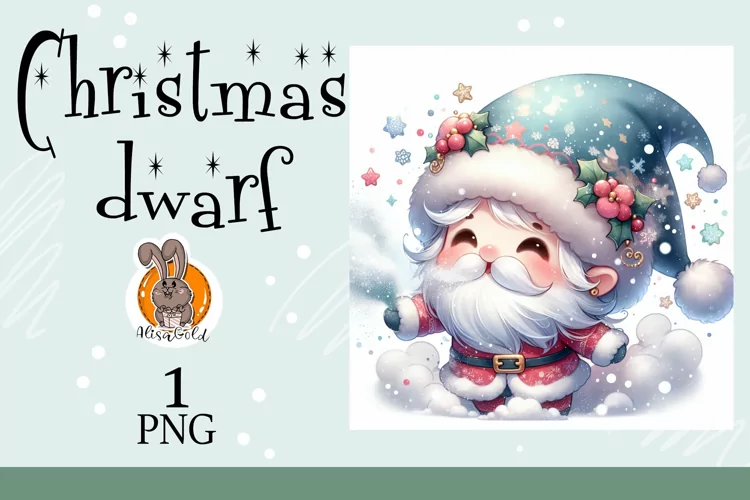 Christmas, dwarf, snow
