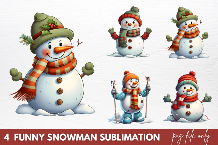 Snowman Clipart Image 15