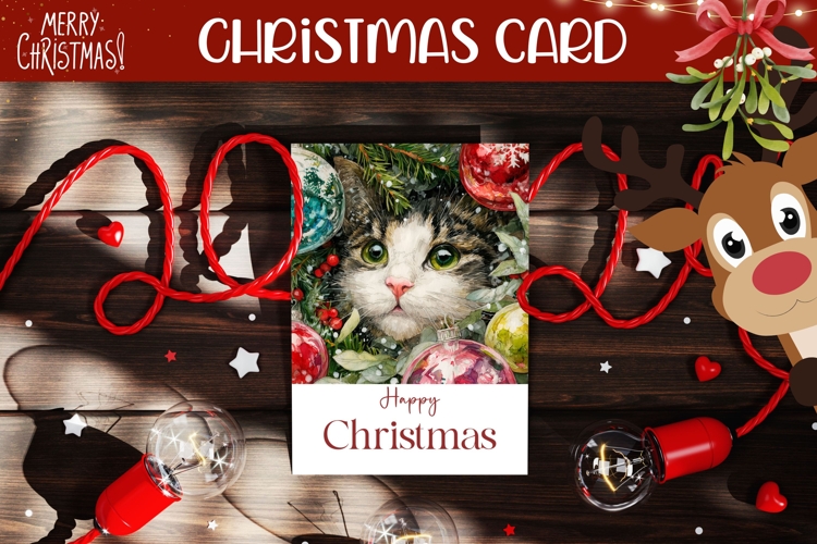Christmas Card Template Image 13