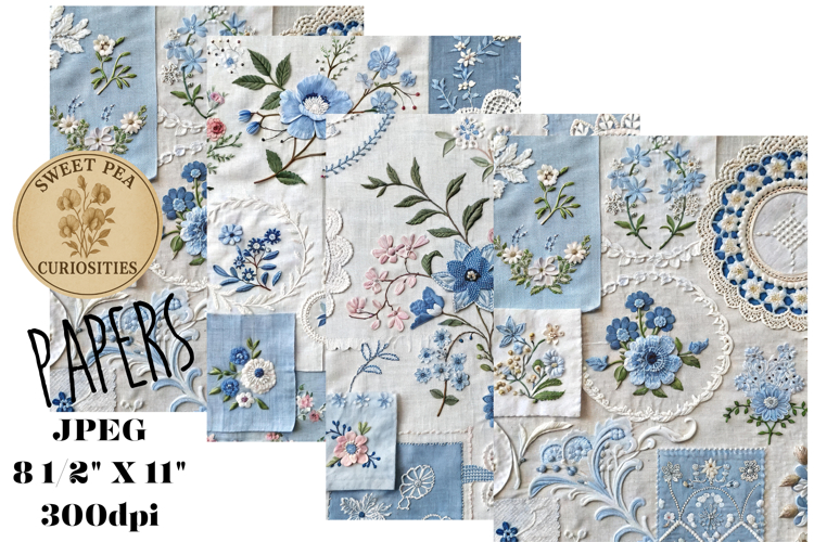 Shabby Chic, Papers, Junk Journal