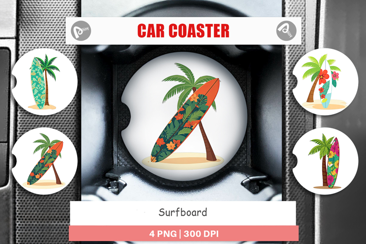 Surfboard Clipart Image 3