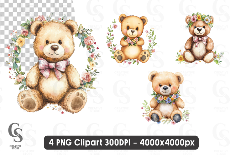 Teddy Bear Illustration Image 14