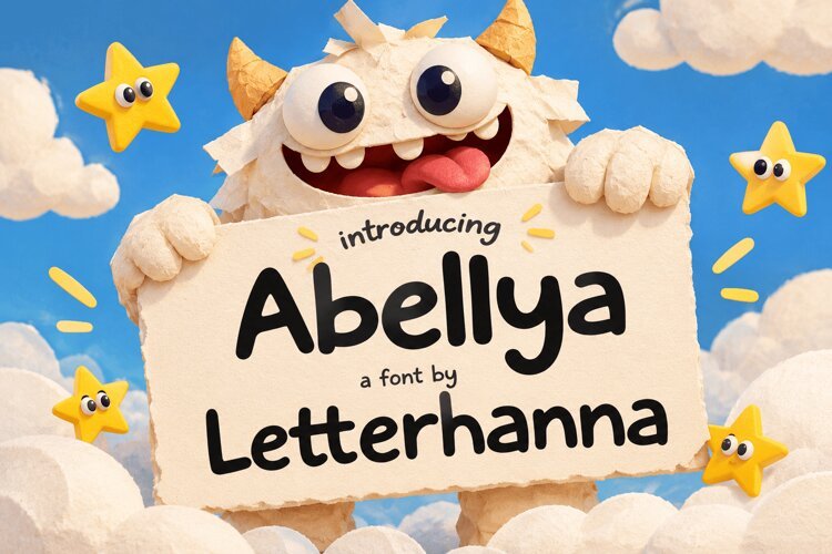 Abellya Playful Kids Font with Fun Handwritten Charm