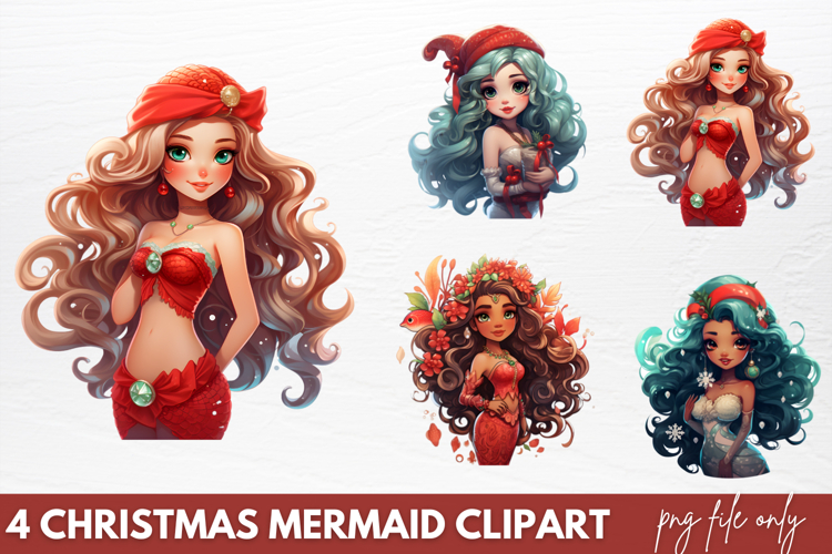 Mermaid Clipart Image 23