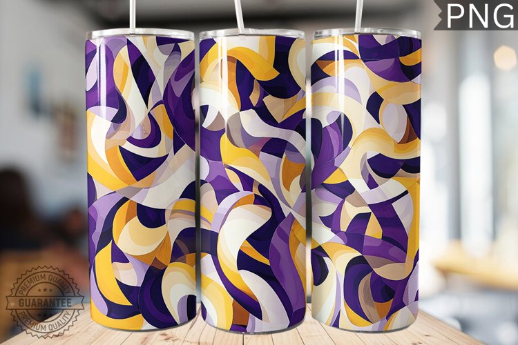 Abstract pattern Tumbler Warp - High Quality 300 Dpi