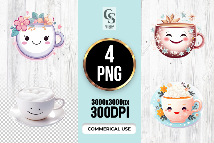 Cute Coffee Clipart Image 12