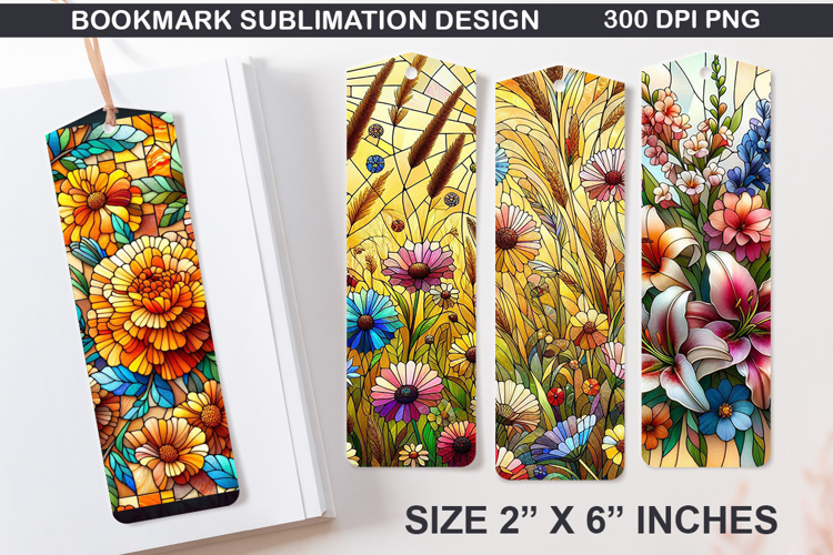 Summer Bookmarks Sublimation - 4 Bookmark Design