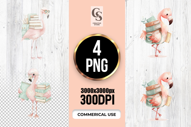 Flamingo Clipart Image 3