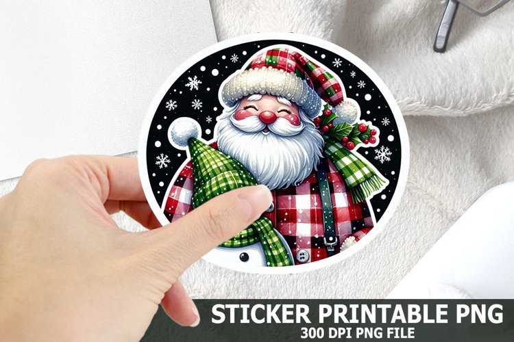 Santa Christmas Clipart Image 10