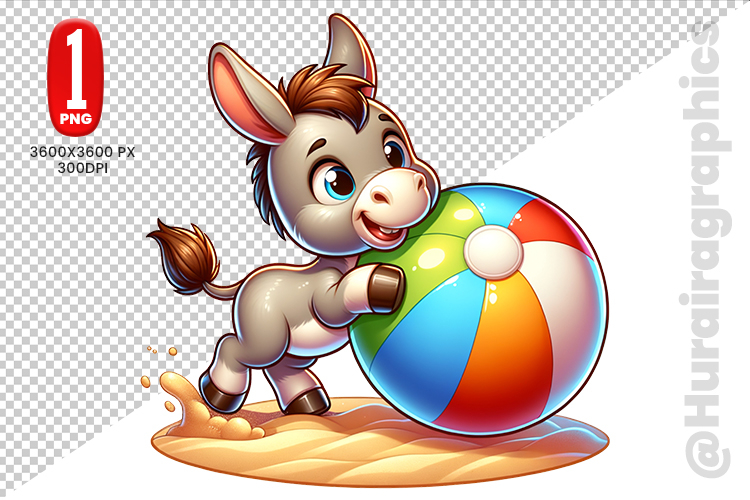 Donkey Clipart Image 9
