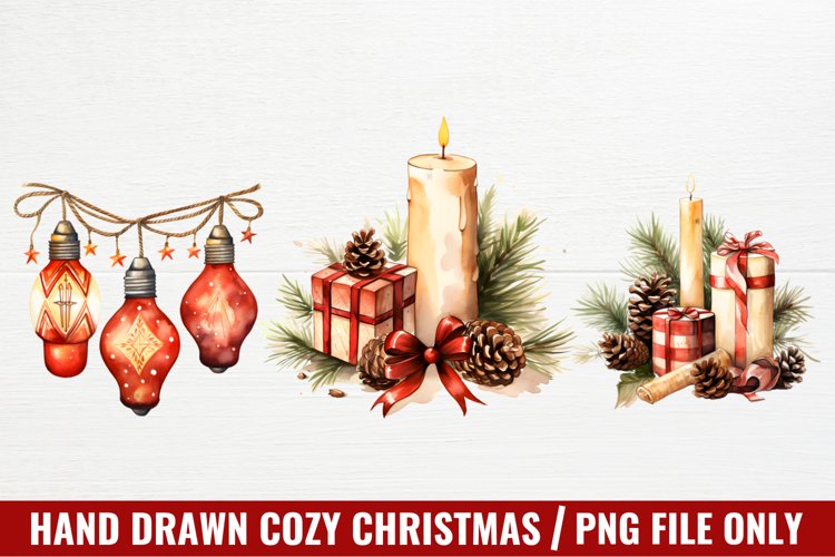 Christmas Watercolor Clipart Image 21