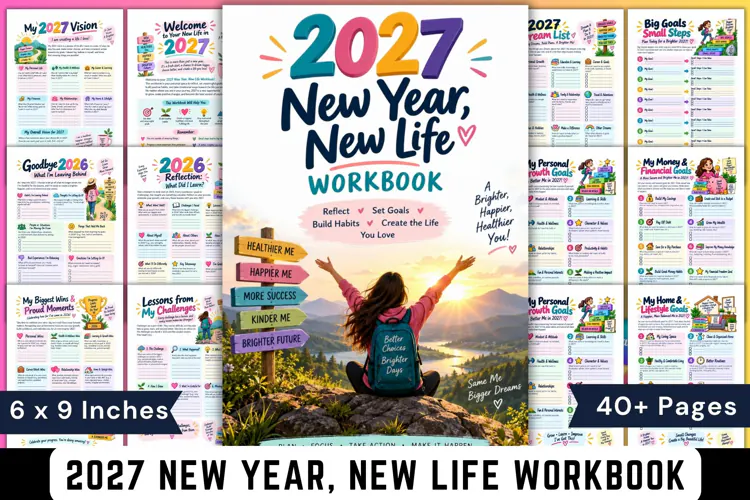 2027 New Year, New Life Workbook