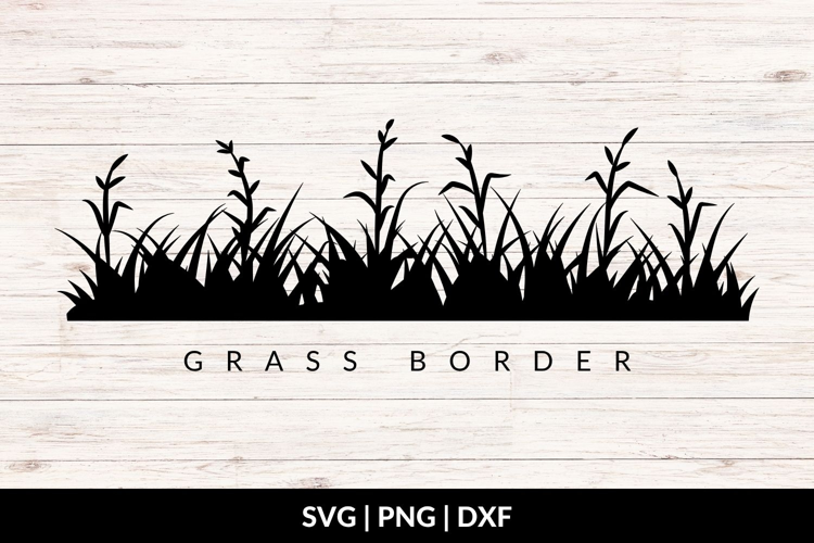 Lawn Grass SVG, Grass Border