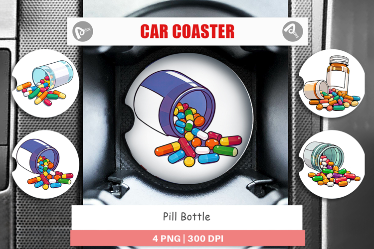 Pill Bottle Clipart Image 21