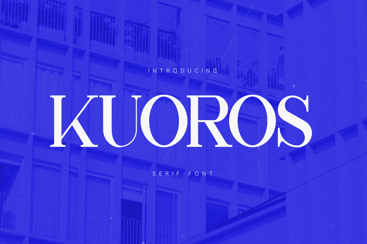Kuoros Elegant Modern Serif Font