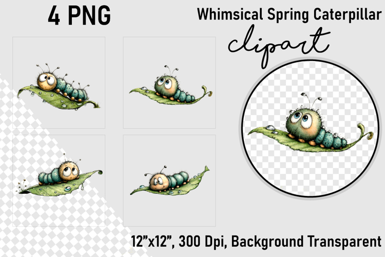 Caterpillar Clipart Image 12