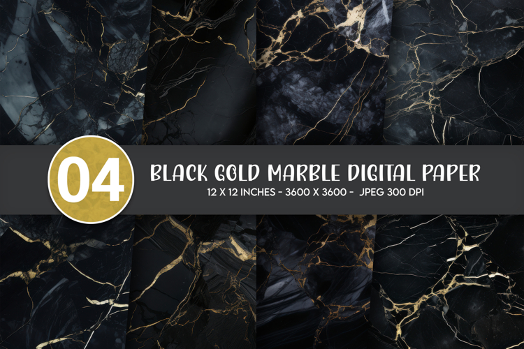 Black Marble Texture Image 12