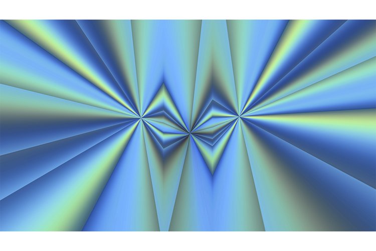 Abstract futuristic glowing geometric blue background
