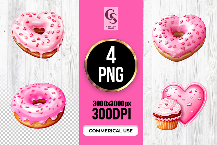 Pink Heart Clipart Image 9