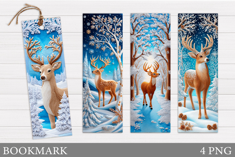 Printable Christmas Bookmark Image 7
