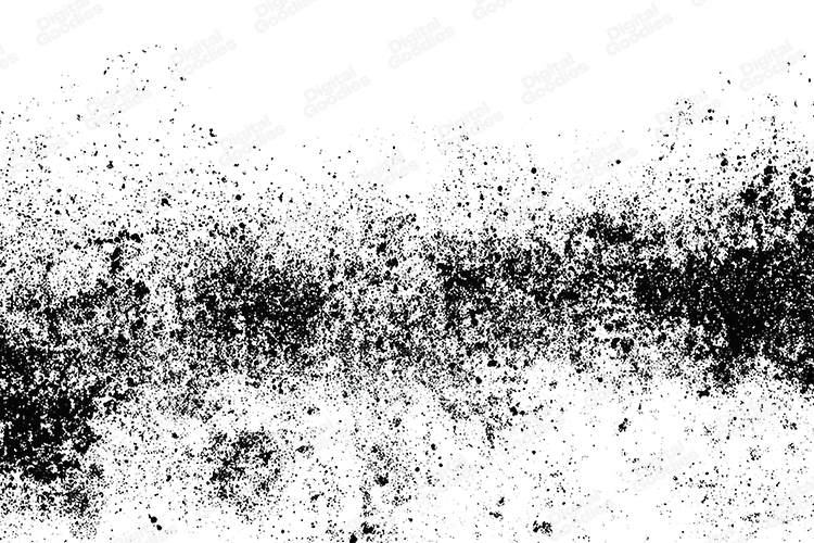 Black and White Dust Spray Grunge Texture Background
