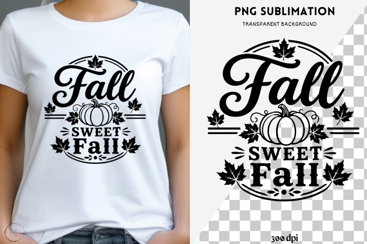 Fall phrases png design for T-shirts