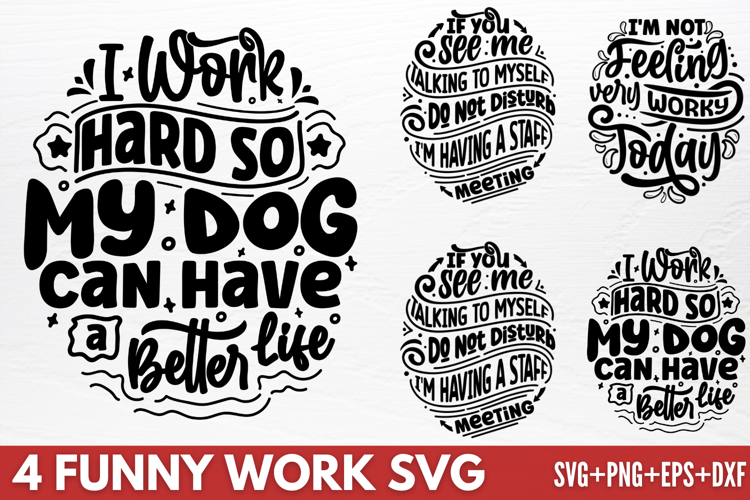 Funny Work SVG