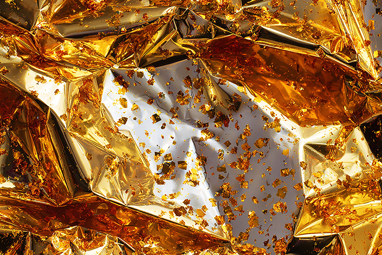 Metallic Gold Background Image 16