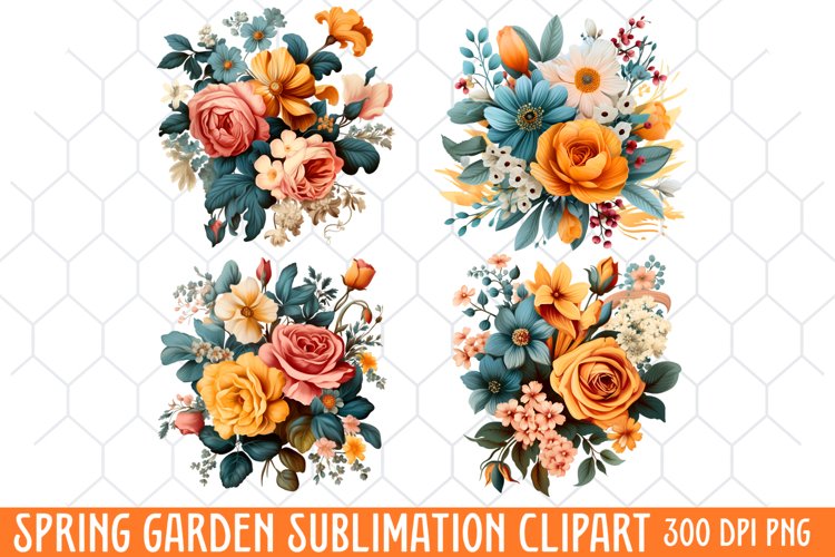 Spring Flowers Clipart Image 6
