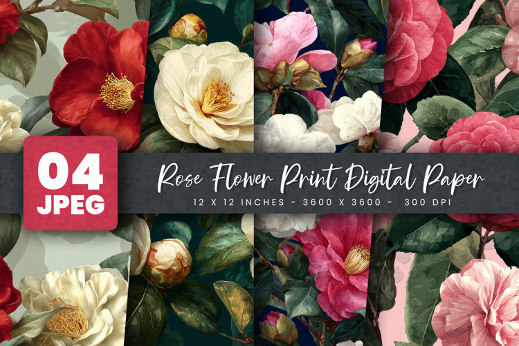 Rose Flower Clipart Image 10