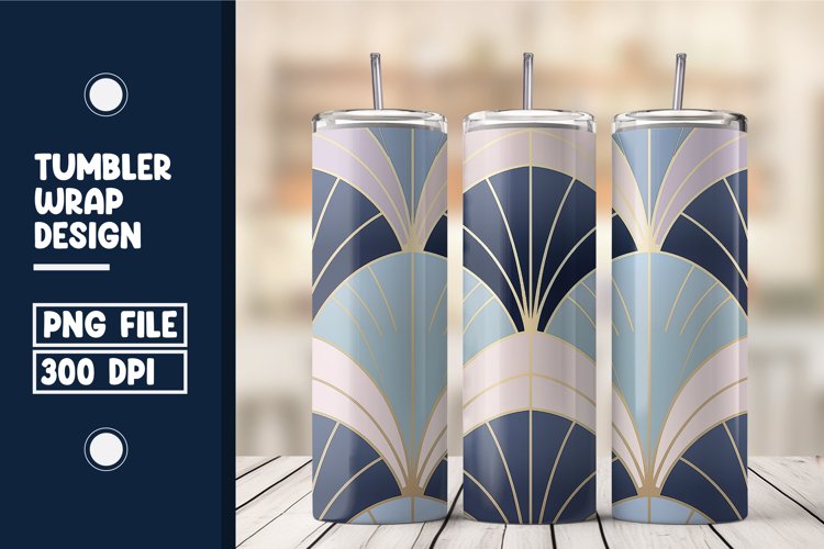 Flat Scandinavian Tumbler Wrap Design example image 1