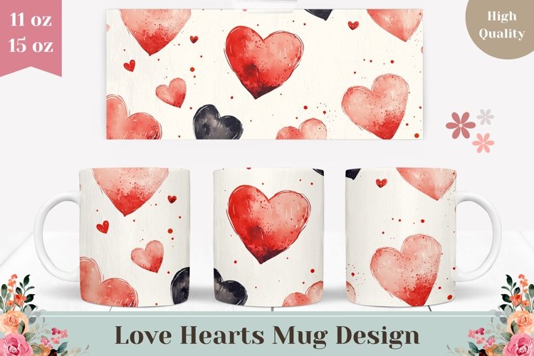 Red Hearts Png Image 2